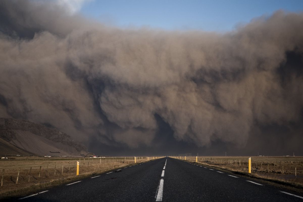 Έκρηξη ηφαιστείου Eyjafjallajokull στην Ισλανδία