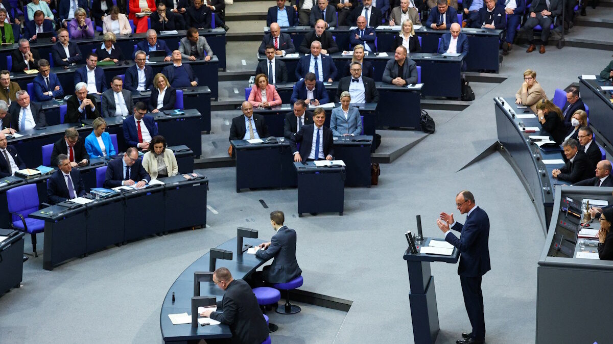 German parliament discussion