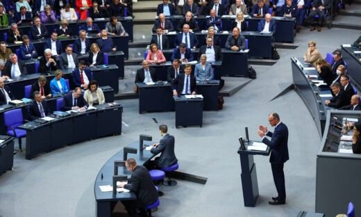 German parliament discussion