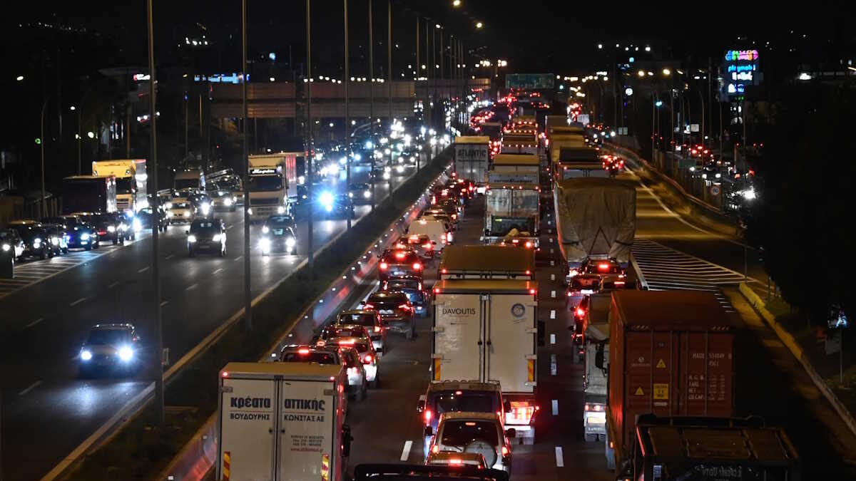 Μποτιλιάρισμα στη λεωφόρο Κηφισού