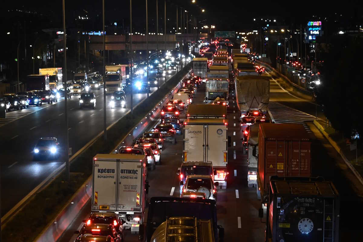 Μποτιλιάρισμα στη λεωφόρο Κηφισού