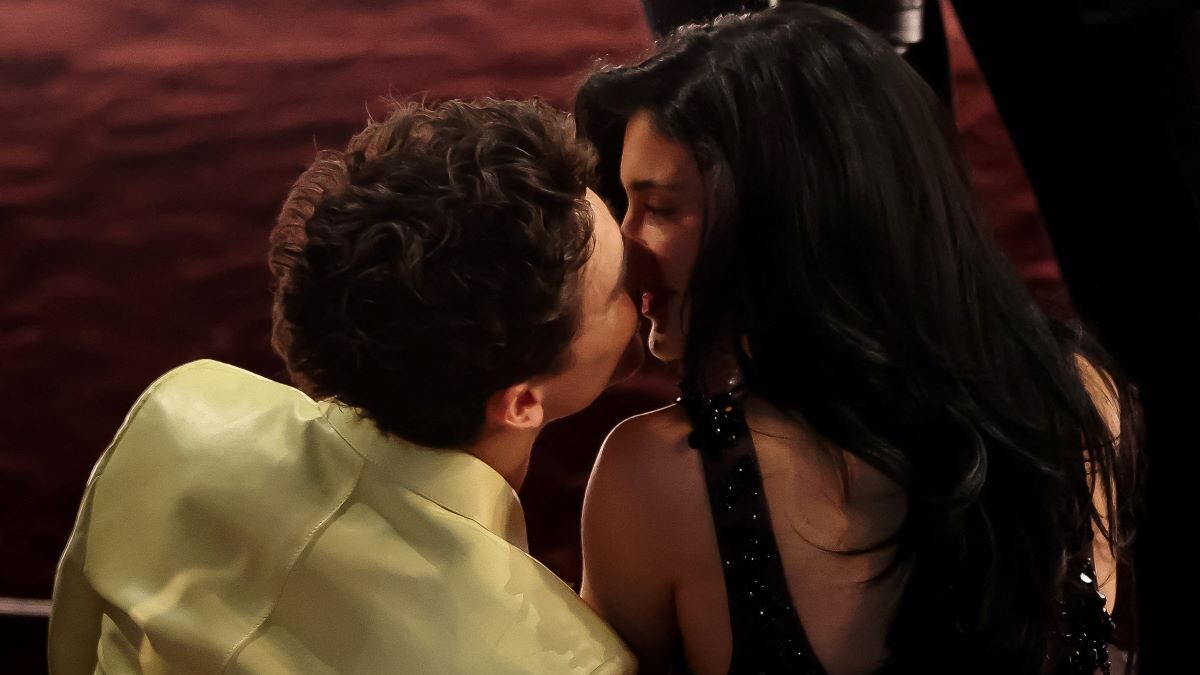 Ο Timothee Chalamet και η Kylie Jenner στην τελετή απονομής των βραβείων Όσκαρ