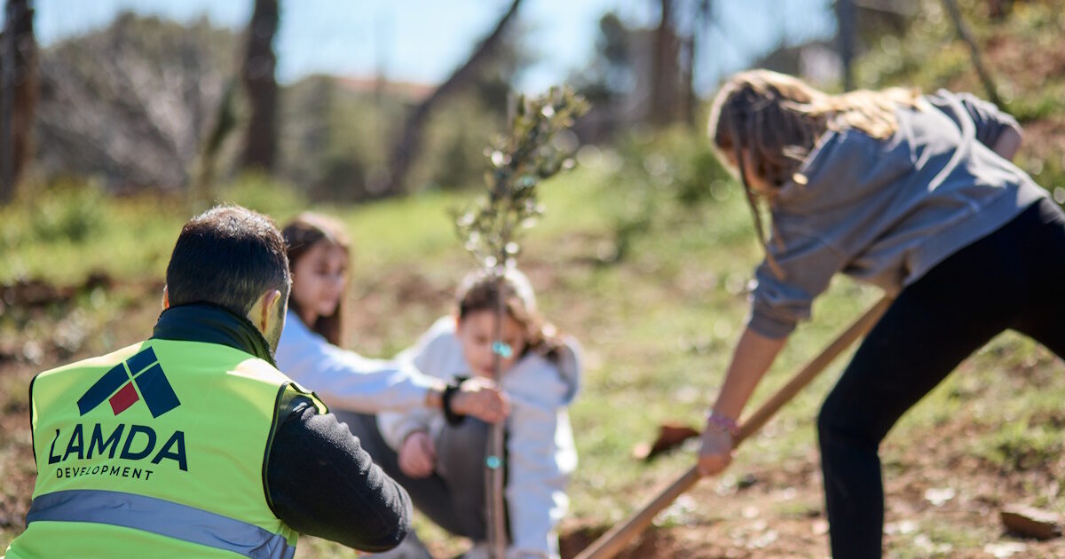 Η LAMDA Development δίπλα στους κατοίκους της Πεντέλης μετά την πυρκαγιά του Αυγούστου