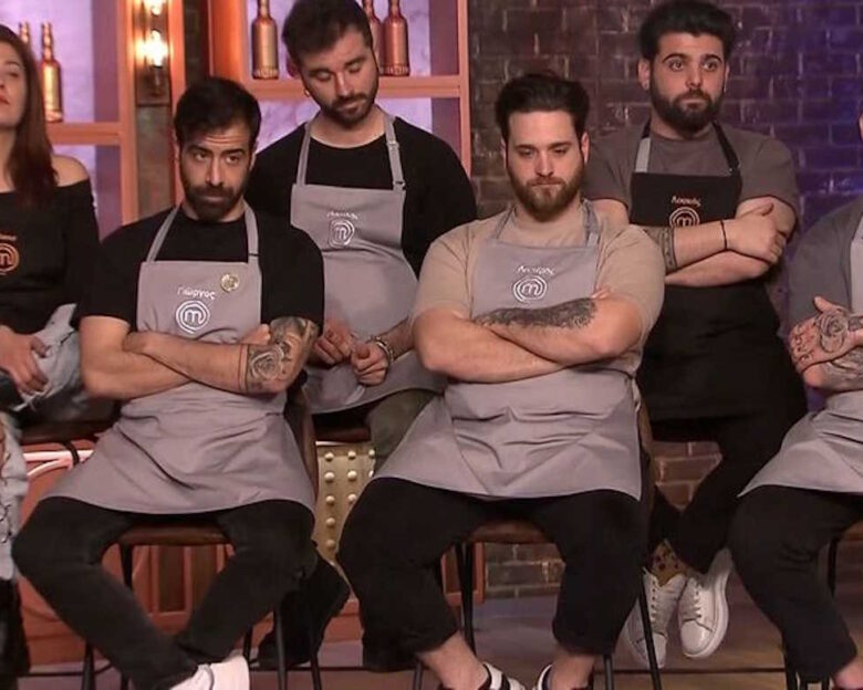 MasterChef 2025: Μάριος, Νίκος, Παντελής και Βάσω φόρεσαν μαύρες ποδιές και θα βρεθούν στον τάκο