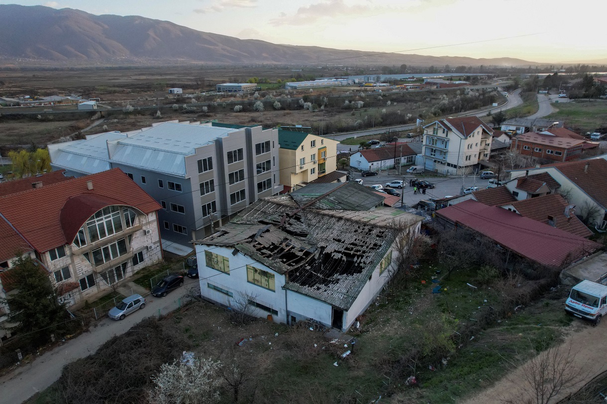 Φωτιά σε κλαμπ στη Βόρεια Μακεδονία