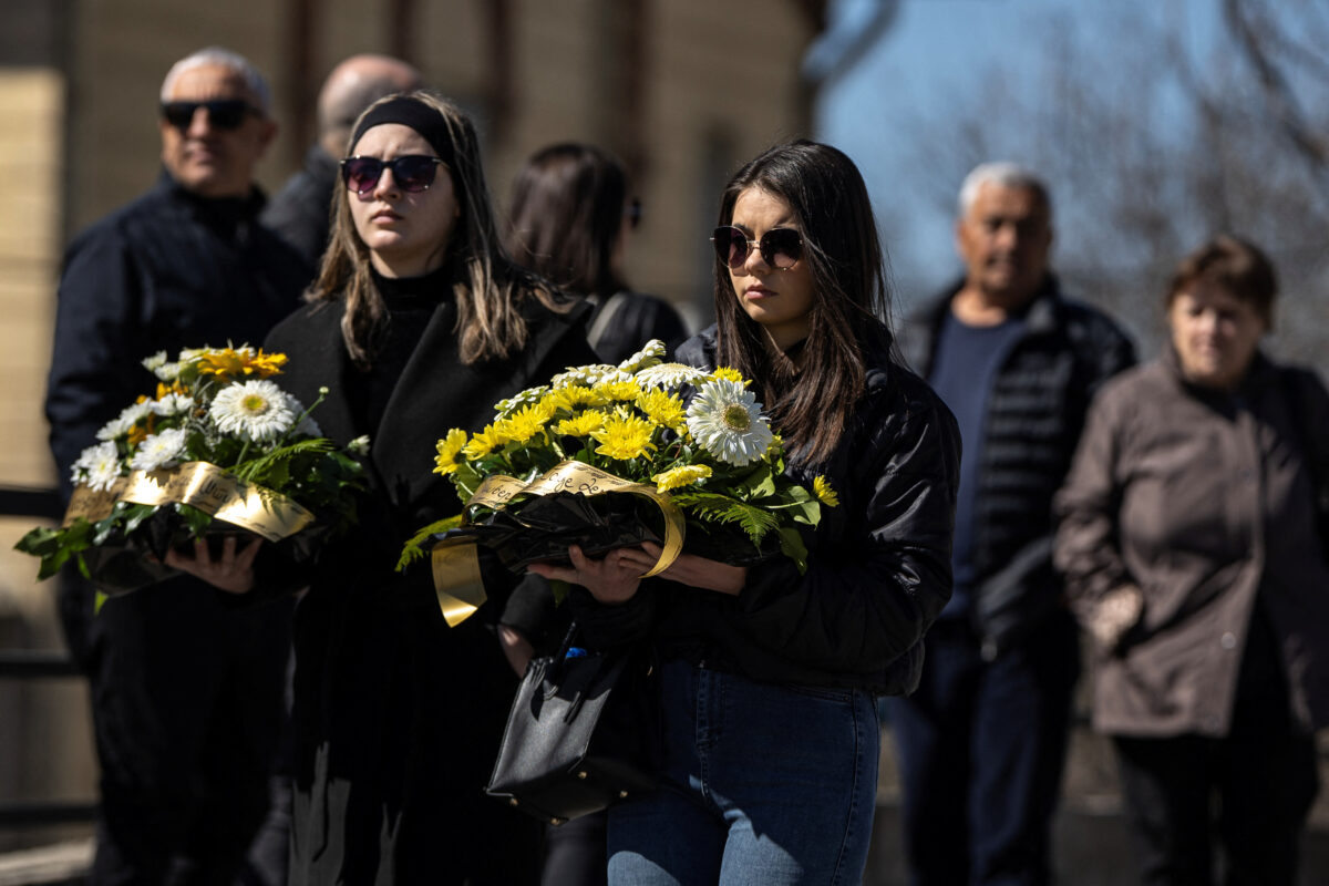 Βόρεια Μακεδονία Κότσανι κηδεία