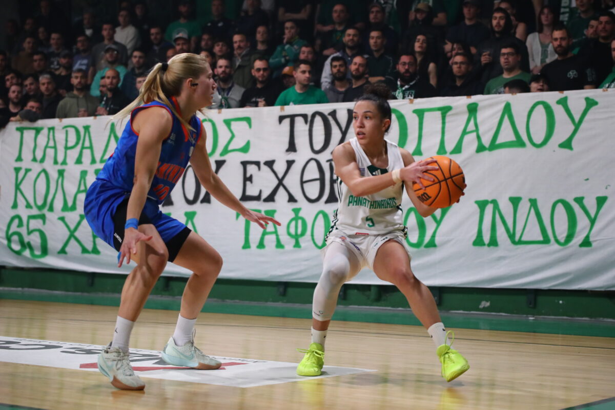 Στιγμιότυπο από το Παναθηναϊκός - Αμύντας