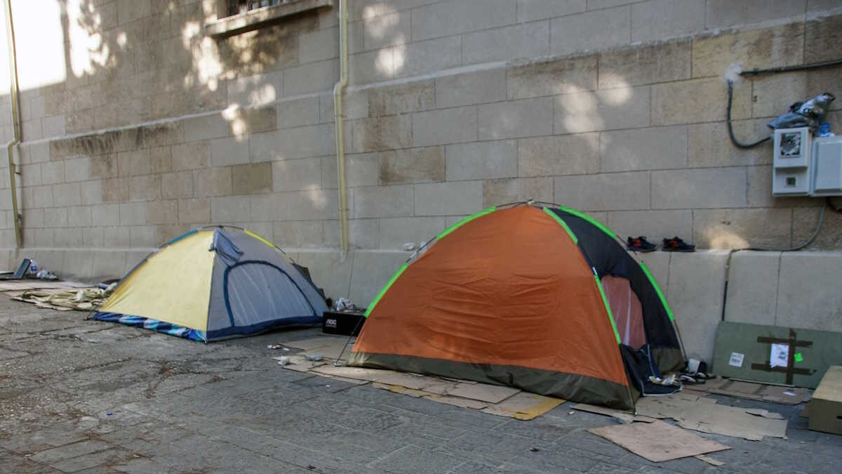 Σκηνές προσφύγων στη Ρόδο