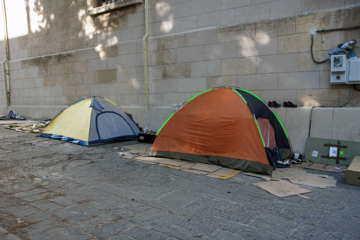 Σκηνές προσφύγων στη Ρόδο