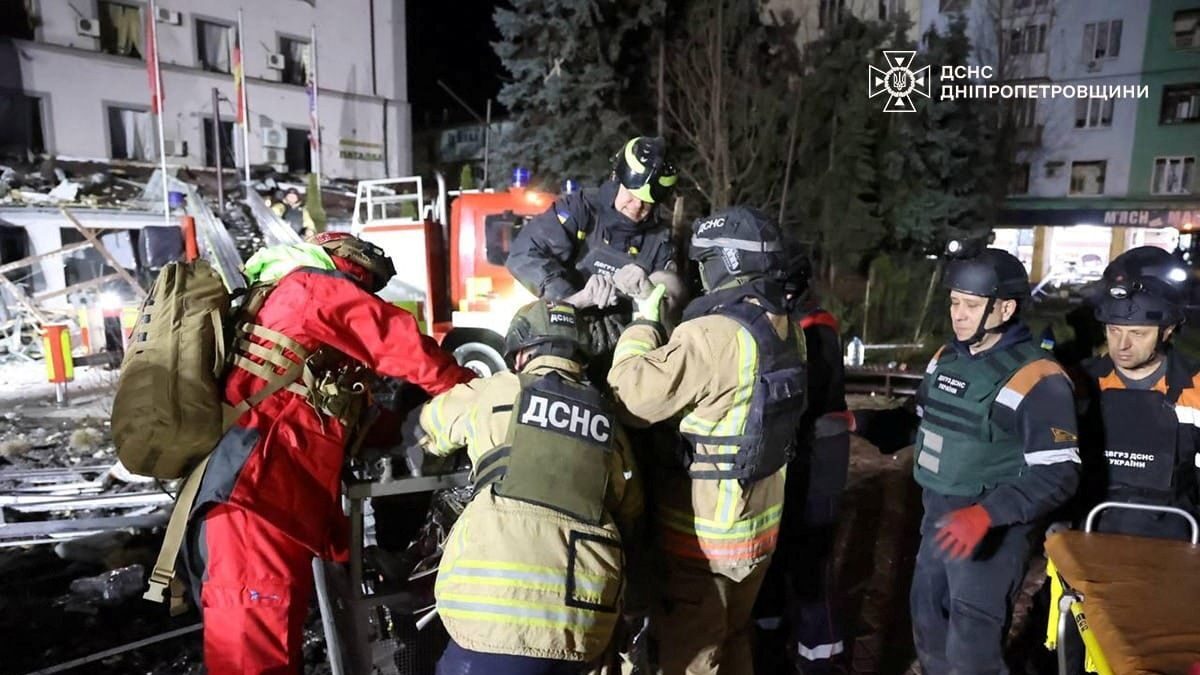 Ρωσικός πύραυλος έπληξε ξενοδοχείο στην Κρεβί Ρι