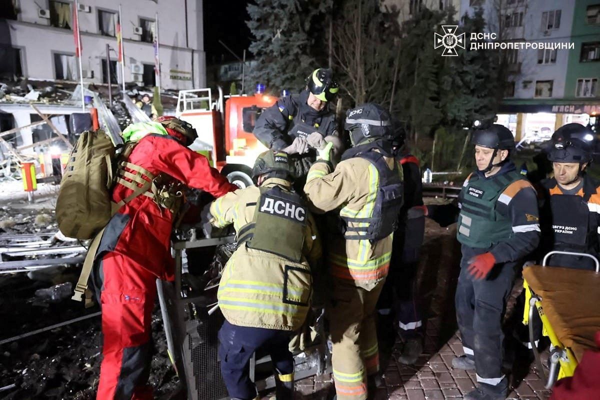 Ρωσικός πύραυλος έπληξε ξενοδοχείο στην Κρεβί Ρι