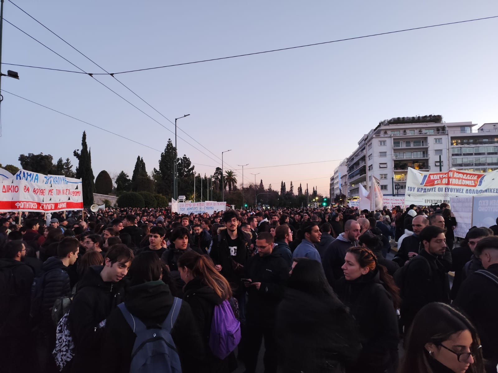 Συλλαλητήριο για τα Τέμπη την Τετάρτη στην Αθήνα