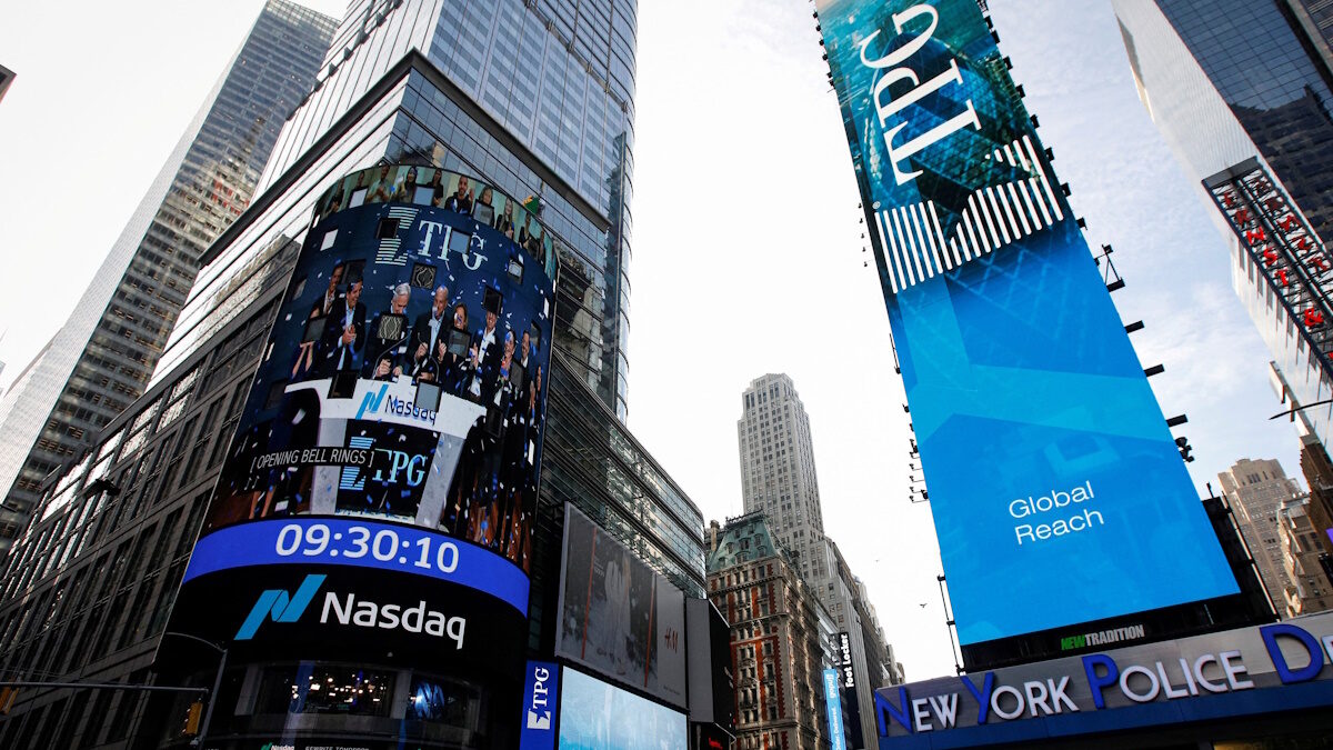 Time Square site in New York