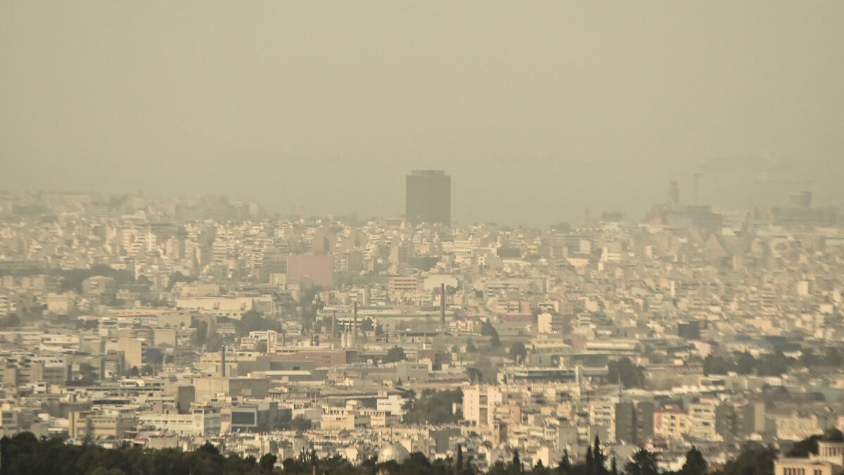 Αφρικανική σκόνη στην Αθήνα