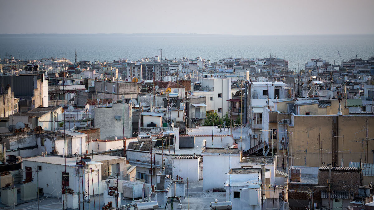 Πολυκατοικίες στην Θεσσαλονίκη