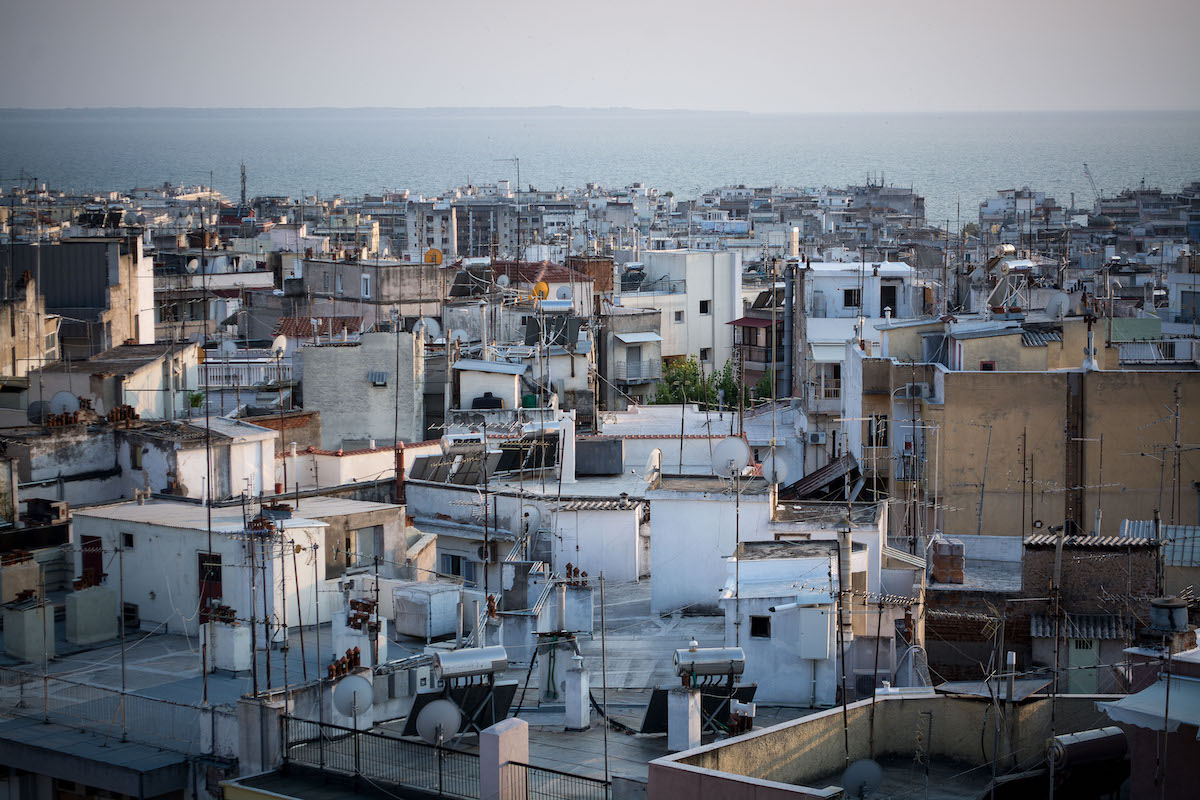 Πολυκατοικίες στην Θεσσαλονίκη