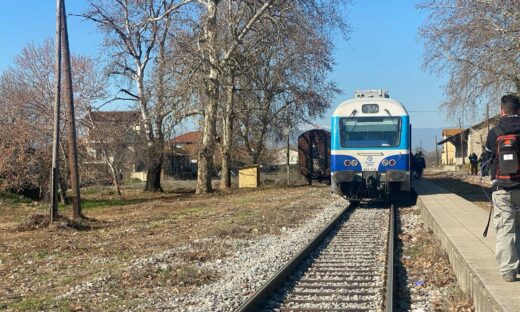 Το σημείο όπου παρασύρθηκε ο 17χρονος μαθητής στην Ημαθία