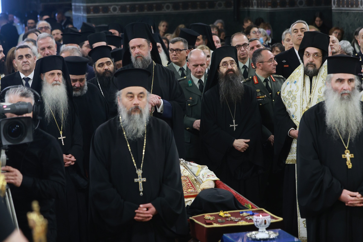 Ταφή Μητροπολίτη πρώην Θεσσαλονίκης Άνθιμου