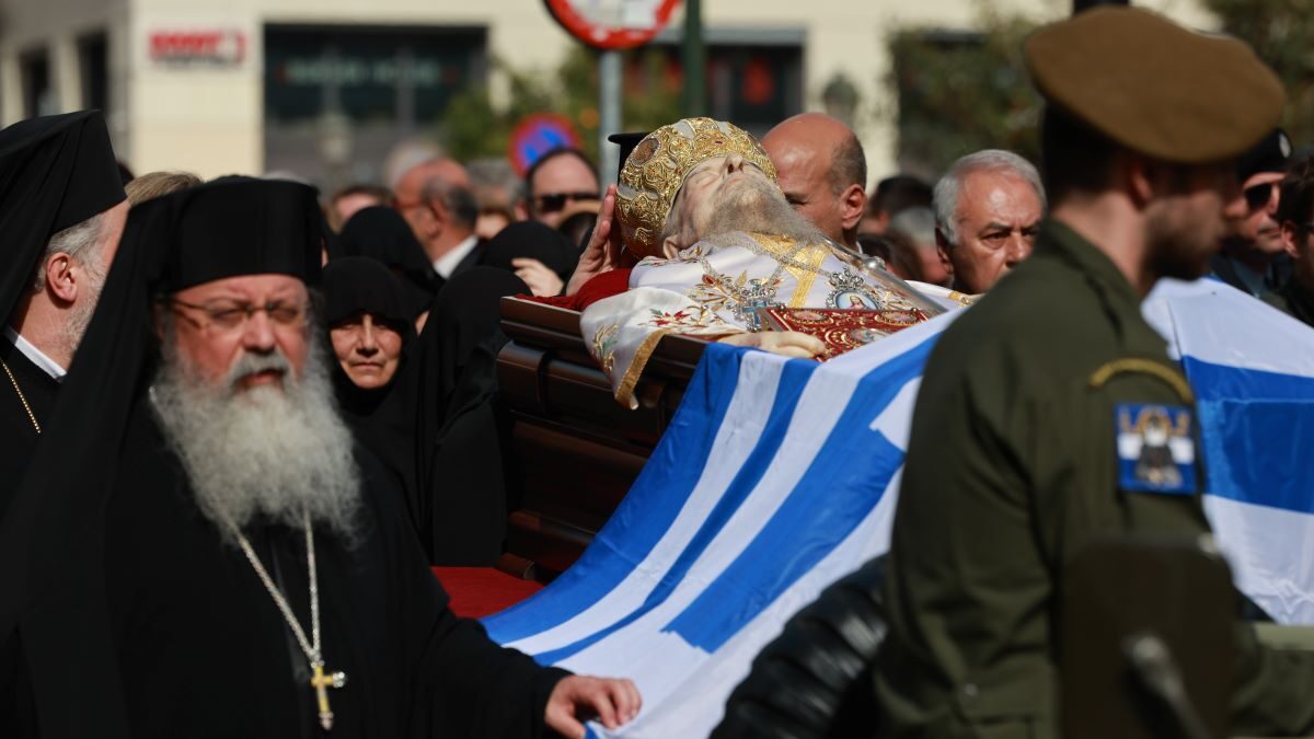 Η κηδεία του Μητροπολίτη πρώην Θεσσαλονίκης Άνθιμου