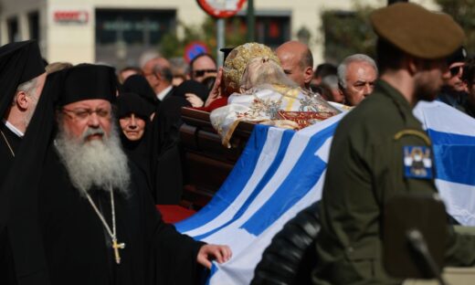 Η κηδεία του Μητροπολίτη πρώην Θεσσαλονίκης Άνθιμου