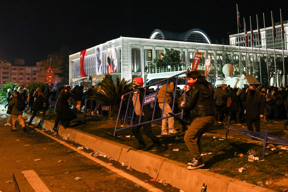 Επεισόδια σε διαδήλωση στην Τουρκία