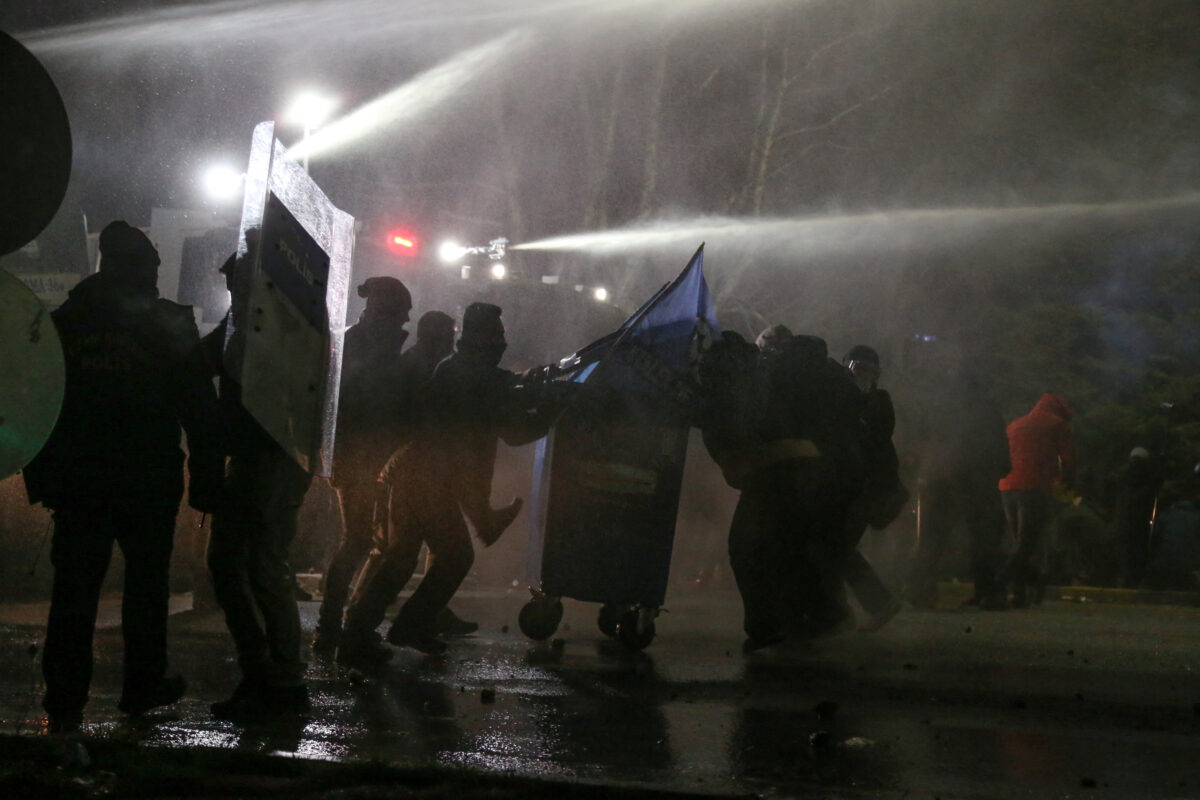 Επεισόδια σε διαδήλωση στην Τουρκία