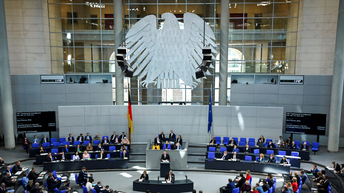 Γερμανοί πολιτικοί στη Bundestag