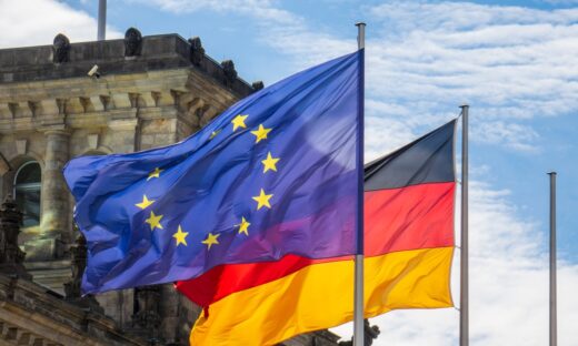 Flag of Germany and the European Union