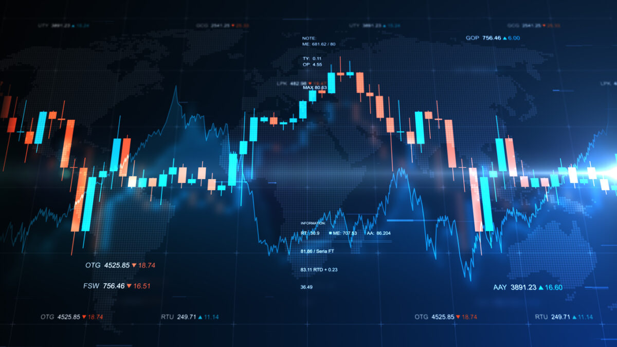 Broker report economics texture for globe business concept