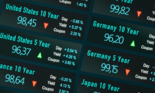 Interest rates, bond market, yield and prices