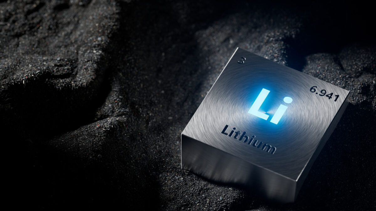 Lithium periodic table element