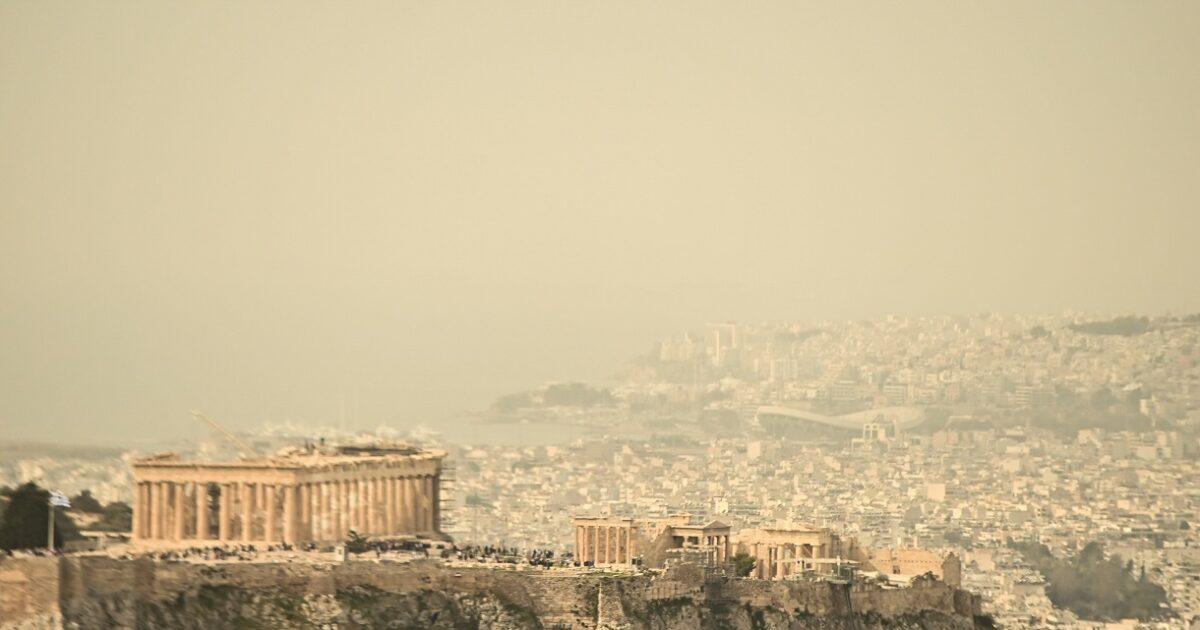 Υψηλές θερμοκρασίες και αφρικανική σκόνη