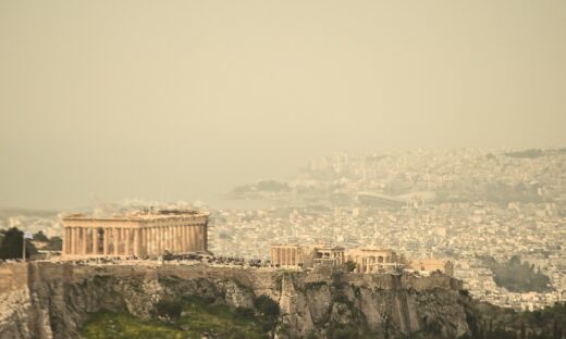 Πανοραμική άποψη της Αθήνας, από τον Λυκαβηττό