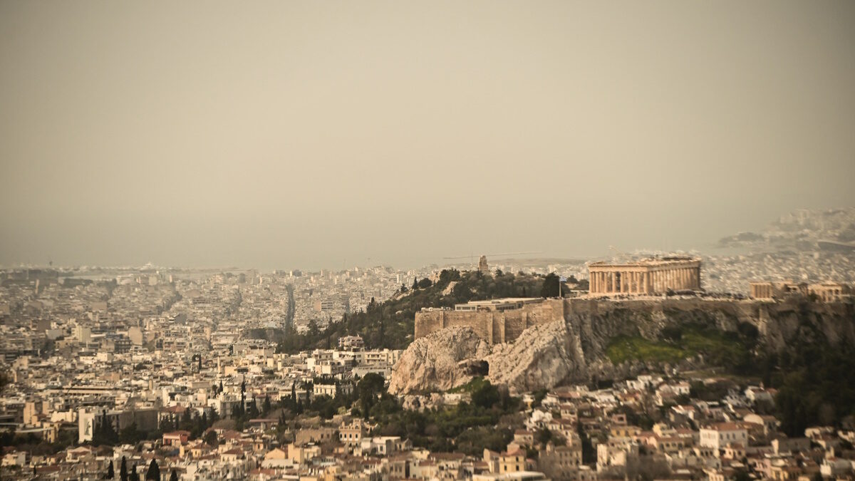 Αφρικανική σκόνη στην Αθήνα