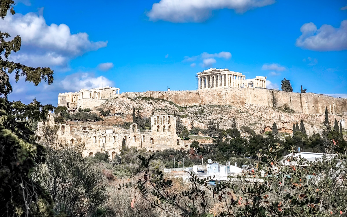 Λιακάδα με θέα την Ακρόπολη