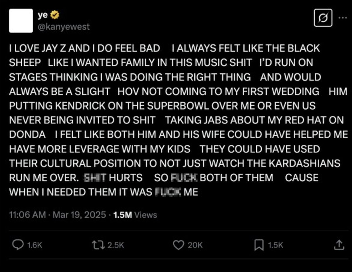 kanye wet twitter