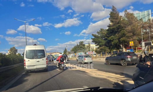 Λάδια στο οδόστρωμα στον Κηφισό