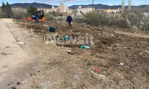 Σκαμμένοι τάφοι στο Κότσανι της Βόρειας Μακεδονίας