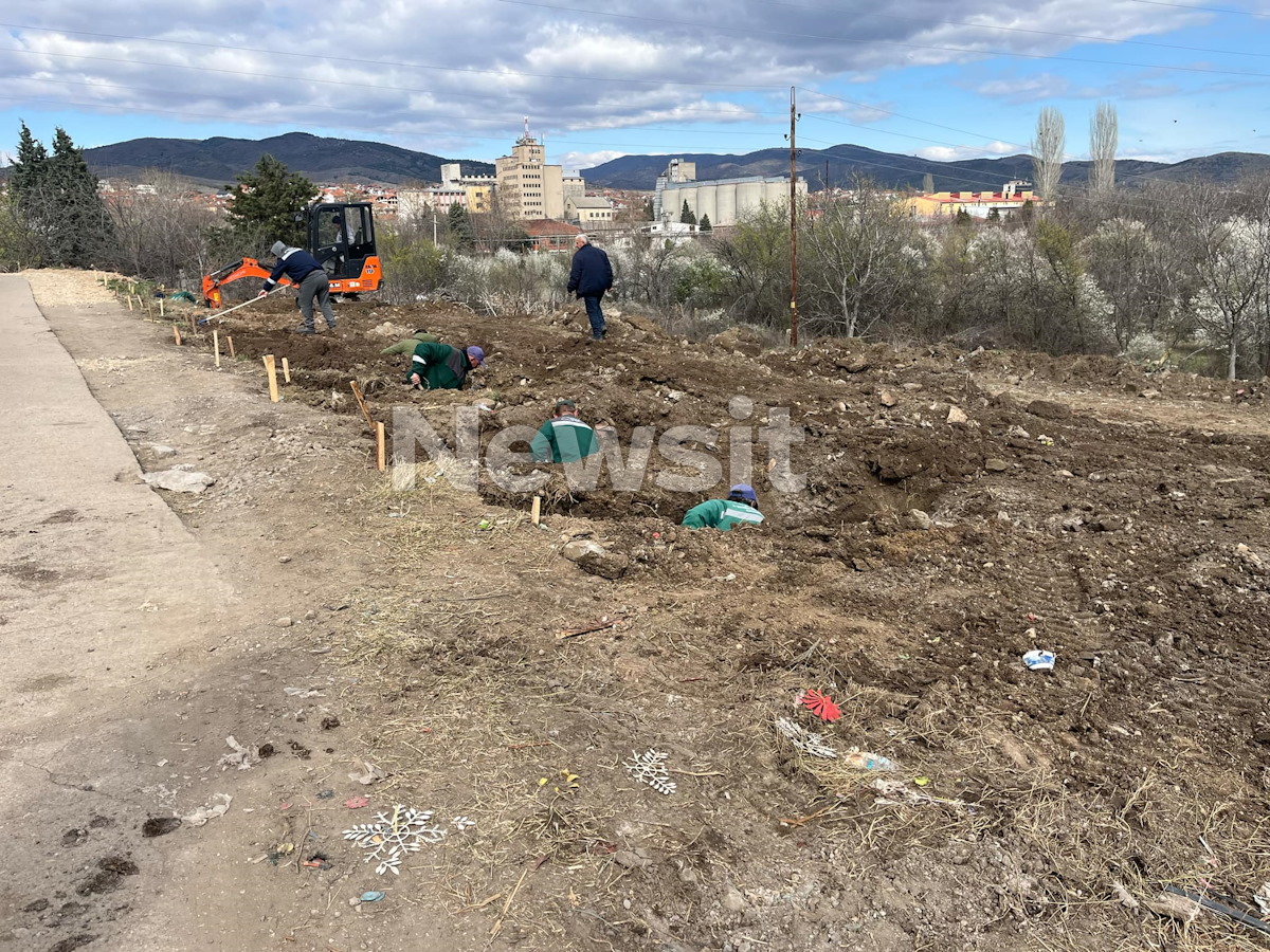 Σκαμμένοι τάφοι στο Κότσανι της Βόρειας Μακεδονίας