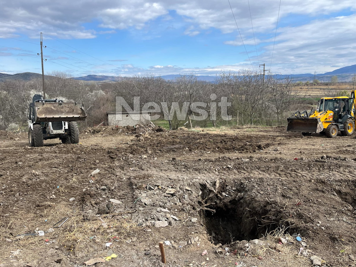 Σκαμμένοι τάφοι στο Κότσανι της Βόρειας Μακεδονίας