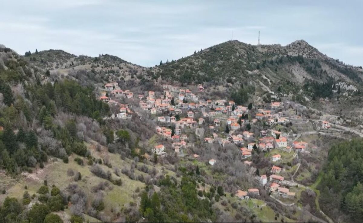 το χωριό Μαγούλιανα Αρκαδίας