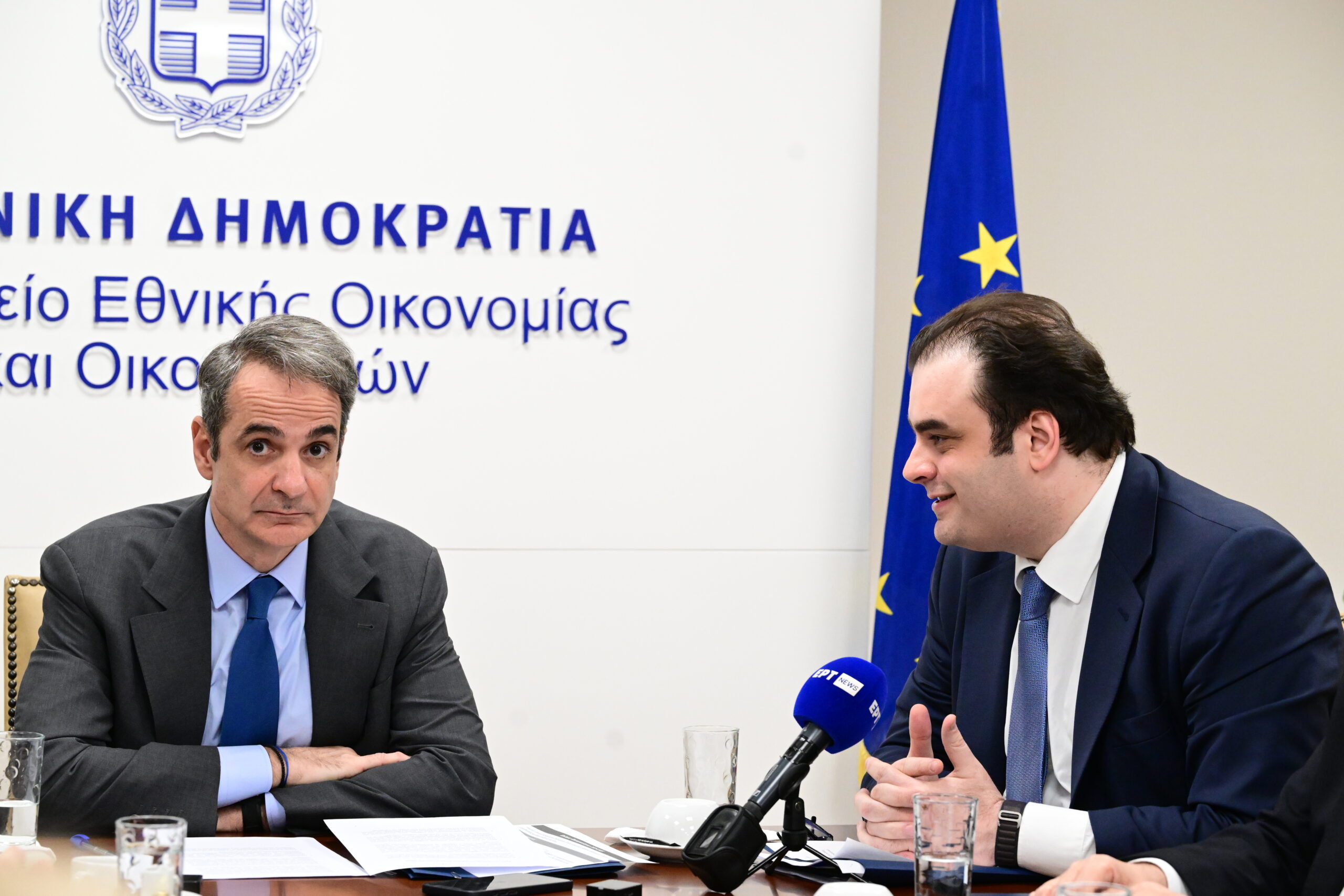 Κυριάκος Μητσοτάκης και Κυριάκος Πιερρακάκης