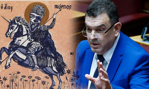 Το έργο τέχνης που προσπάθησε να καταστρέψει ο βουλευτής της Νίκης Νίκος Παπαδόπουλος