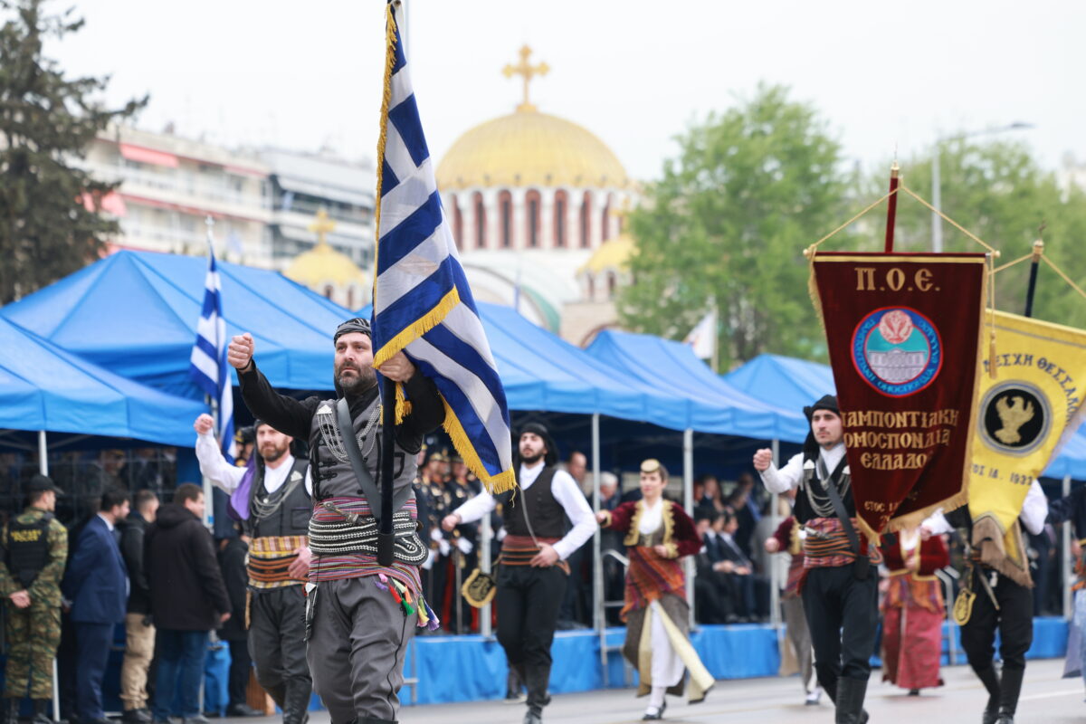 Παρέλαση στην Θεσσαλονίκη για την εθνική επέτειο της 25ης Μαρτίου 1821, 