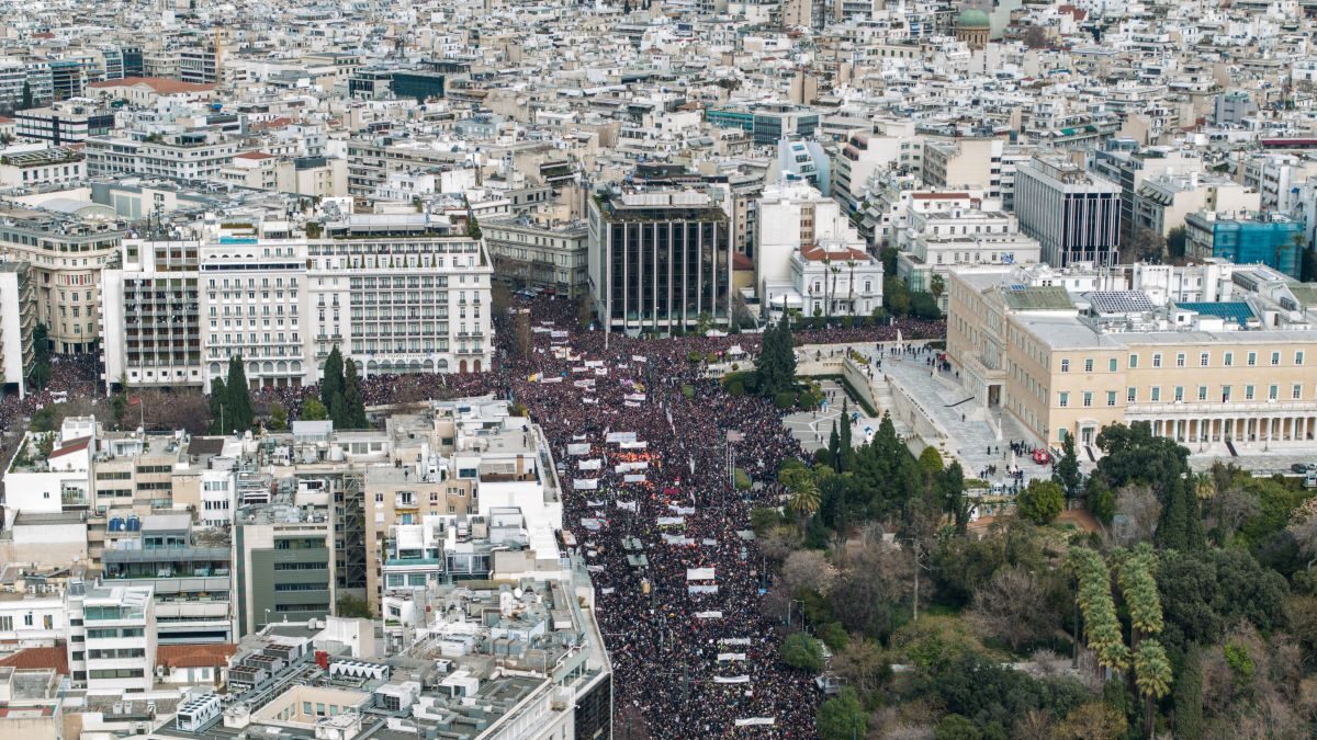 Συλλαλητήριο για τα Τέμπη στην Αθήνα