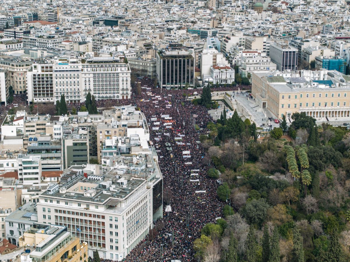 Συλλαλητήριο για τα Τέμπη στην Αθήνα