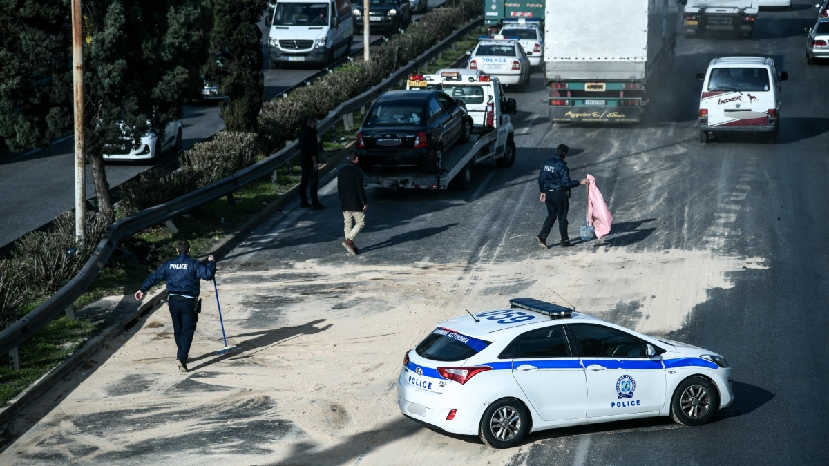 Τροχαίο ατύχημα στον Κηφισό