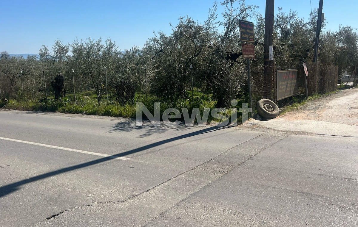 Το σημείο του δυστυχήματος στον Βόλο