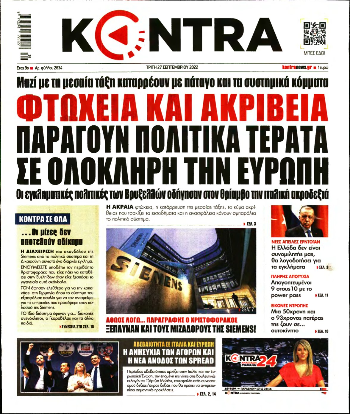 KONTRA NEWS – 27/09/2022