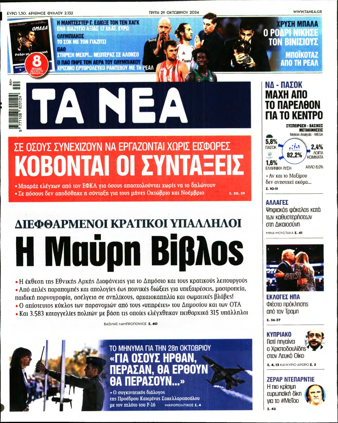 ΤΑ ΝΕΑ – 29/10/2024